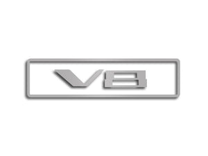 2010-2015 CAMARO SS - FACTORY SHROUD V8 EMBLEM TRIM KIT 3PC | POLISHED STAINLESS STEEL