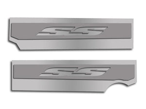 2010-2015 CAMARO SS - FUEL RAIL COVERS WITH SS LETTERING 2PC | POLISHED STAINLESS STEEL, CHOOSE COLOR