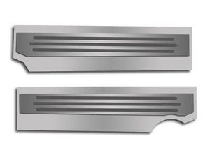 2010-2015 CAMARO SS - FUEL RAIL RIBBED COVERS 2PC | POLISHED/BRUSHED STAINLESS, CHOOSE COLOR