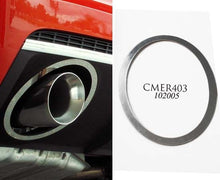 Load image into Gallery viewer, 2010-2013 CHEVROLET CAMARO - EXHAUST TIP COVERS W/ BEZEL TRIM RINGS 4PC | STOCK EXHAUST ONLY | OVAL
