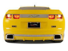 Load image into Gallery viewer, 2010-2013 CAMARO RS - RS TRUNK LID PLATE | CHOOSE FINISH/INLAY COLOR | BRUSHED &quot;RS&quot; BRUSHED BLACK
