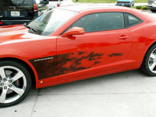 Load image into Gallery viewer, 2010-2013 CAMARO - VEHICLE GRAPHIC &quot;AIRBRUSHED&quot; TRANSPARENT GRADIENT FLAMES (2PC SIDE KIT)
