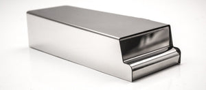 2010-2014 MUSTANG GT - BCM COVER | POLISHED STAINLESS STEEL, CHOOSE STYLE | SOLID POLISHED/PERFORATED