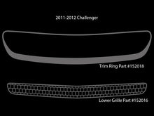 Load image into Gallery viewer, 2011-2014 CHALLENGER - LOWER GRILLE OVERLAY | BRUSHED STAINLESS STEEL
