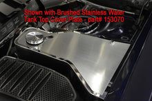 Load image into Gallery viewer, 2011-2023 CHALLENGER - WATER TANK COVER W/CAP | POLISHED STAINLESS STEEL, WITH CARBON FIBER TOP PLATE
