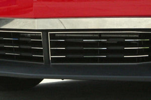 2012-2013 CAMARO ZL1 - FRONT UPPER VALANCE TRIM | POLISHED STAINLESS STEEL