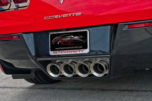 2014-2019 C7Z06ZR1GRAND SPORT CORVETTE - PERFORATED EXHAUST FILLER PANEL NPP  STAINLESS STEEL