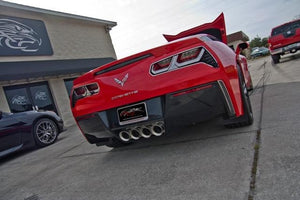 2014-2019 C7Z06ZR1GRAND SPORT CORVETTE - PERFORATED EXHAUST FILLER PANEL NPP  STAINLESS STEEL