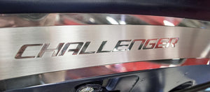 2015-2023 CHALLENGER - UPPER HOOD CAP WITH "CHALLENGER" LETTERING | STAINLESS STEEL