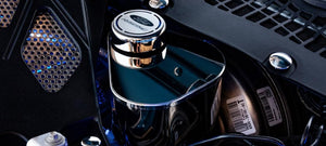 2015-2023 MUSTANG - MASTER CYLINDER COVER | POLISHED STAINLESS STEEL