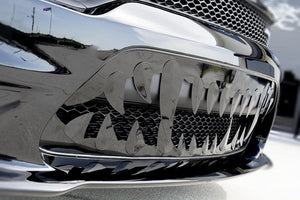 2015-2019 CHARGER HELLCAT/SCAT PACK - SABRETOOTH GRILLE | STAINLESS STEEL, CHOOSE BLACK OR BRUSHED | BLACK POWDER COATED