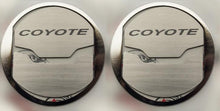 Load image into Gallery viewer, 2015-2020 MUSTANG 50TH - A/C VENT TRIM KIT BRUSHED W/ETCHED COYOTE 2PC | STAINLESS STEEL
