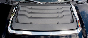 2017-2018 FORD RAPTOR - HOOD VENT TRIM 1PC | POLISHED STAINLESS STEEL