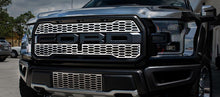 Load image into Gallery viewer, 2017-2018 FORD RAPTOR - UPPER GRILLE OVERLAYS | PREMIUM STAINLESS STEEL, CHOOSE FINISH | Polished
