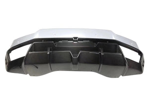 Lamborghini Carbon Fiber - GT Style Rear Bumper With Rear Diffuser