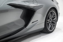 Load image into Gallery viewer, Corvette C8 Z06 E-Ray OEM GM Door Boomerangs Trim Bezels &amp; Door Handles Custom Painted Carbon Fiber HydroGraphics
