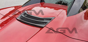 AGM C8 Corvette Carbon Fiber HTC Rear Vent - AG Motorsports