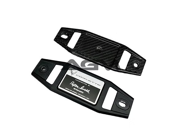 AGM C8 Corvette Z06 Carbon Fiber Engine Builder Plaque - AG Motorsports