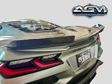 Load image into Gallery viewer, AGM C8 Z06 Visible Carbon Spoiler Wicker Extensions Made By AG Motorsports
