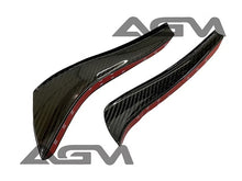 Load image into Gallery viewer, AGM C8 Corvette Carbon Fiber Carbon Flash Metallic Dive Planes (Canards) - from AG Motorsports
