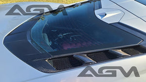 AGM C8 Corvette Carbon Fiber Lower Window Trim AG Motorsports