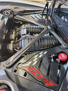 AGM C8 Corvette Carbon Fiber Alpha-X Brace (Stingray & Z06/ERay) - AG Motorsports
