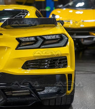 Load image into Gallery viewer, AGM C8 Z06 Visible Carbon Spoiler Wicker Extensions Made By AG Motorsports
