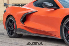 Load image into Gallery viewer, AGM C8 Corvette Visible Carbon Fiber “5VM” Style Sideskirts from AG Motorsports
