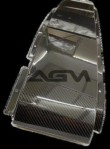 AGM C8 Corvette Carbon Fiber Roof Bow Halo B Pillar AG Motorsports