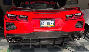 AGM C8 Corvette 2020-2024 Carbon Fiber or Carbon Flash Z51 Spoiler from AG Motorsports