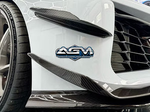 AGM C8 Corvette Z06/ERay Hyper-Aero Canards (Uppers) - AG Motorsports