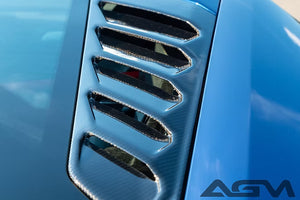 AGM Lamborghini Huracan Carbon Fiber Engine Hatch Vents from AG Motorsports