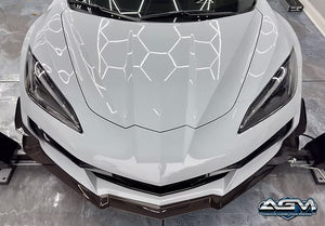 AGM C8 Corvette Z06/ERay Hyper-Aero Canards (Uppers) - AG Motorsports