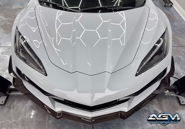 AGM C8 Corvette Z06/ERay Hyper-Aero Canards (Uppers) - AG Motorsports