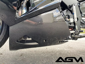 AGM ZX14R 12+ Carbon Fiber Lower Panels from AG Motorsports