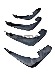 AGM C8 Corvette Carbon Fiber Diffuser Fins - AG Motorsports