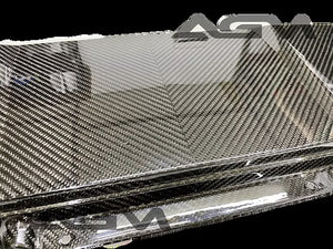 AGM C8 Corvette Carbon Fiber Roof Bow Halo B Pillar AG Motorsports