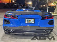 Load image into Gallery viewer, AGM C8 Corvette Visible Carbon Fiber Rear Diffuser (Stingray) - AG Motorsports
