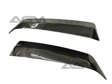 Load image into Gallery viewer, AGM C8 Z06 Visible Carbon Spoiler Wicker Extensions Made By AG Motorsports
