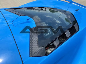AGM C8 Corvette Carbon Fiber Engine Hatch Vents AG Motorsports