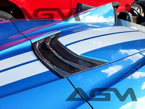 AGM C8 Corvette Carbon Fiber HTC Rear Vent - AG Motorsports