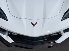 Load image into Gallery viewer, AGM C8 Corvette Visible Carbon Fiber “5VM” Style Front Splitter AG Motorsports
