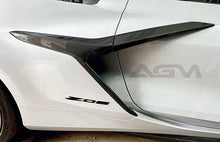 Load image into Gallery viewer, AGM C8 Corvette Z06 ERay Carbon Fiber Wishbone (Door Handles Scoops) - AG Motorsports

