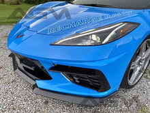 Load image into Gallery viewer, AGM C8 Corvette Carbon Fiber &quot;STEALTH&quot; Front Splitter (no winglets) AG Motorsports
