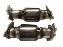 Load image into Gallery viewer, 3&quot; SUPER STREET ULTRA-GREEN CATTED CONNECTIONS. 2020+ C8 STINGRAY, E-RAY &amp; Z06  21803300
