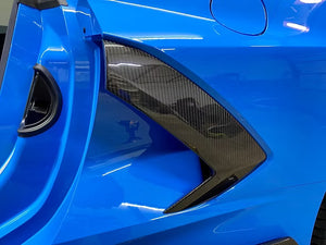 AGM C8 Corvette Carbon Fiber Boomerangs (Door Handles & Scoops L&R) - AG Motorsports