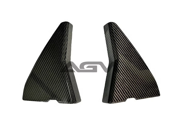 AGM C8 Corvette Carbon Fiber Engine Appearance Rear Window Covers AG Motorsports
