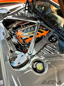 AGM C8 Corvette Carbon Fiber Alpha-X Brace (Stingray & Z06/ERay) - AG Motorsports