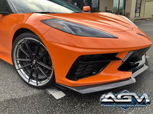 Load image into Gallery viewer, AGM C8 Corvette Carbon Fiber &quot;STEALTH&quot; Front Splitter (no winglets) AG Motorsports
