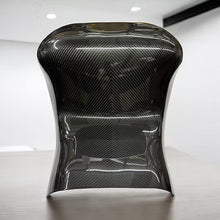 Load image into Gallery viewer, AGM Hayabusa Carbon Fiber Tank Shell - Forward Seat Position (stock uncut rail) - Made by AG Motorsports
